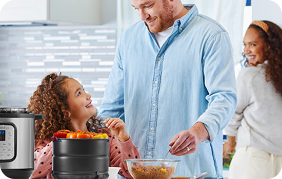 Ideal pentru familii și cantități mari