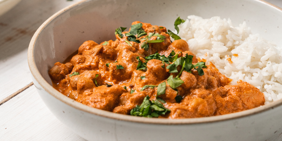 Pui cu unt (în stil indian)