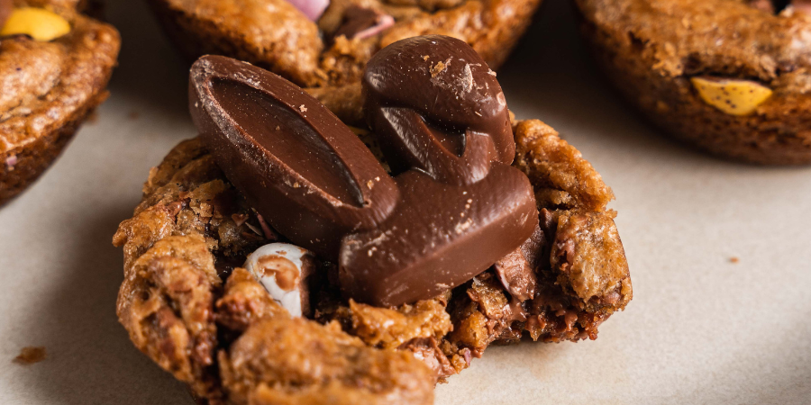 Cookies cu ciocolată de Paște